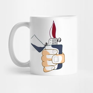 gas lighter classic design Mug